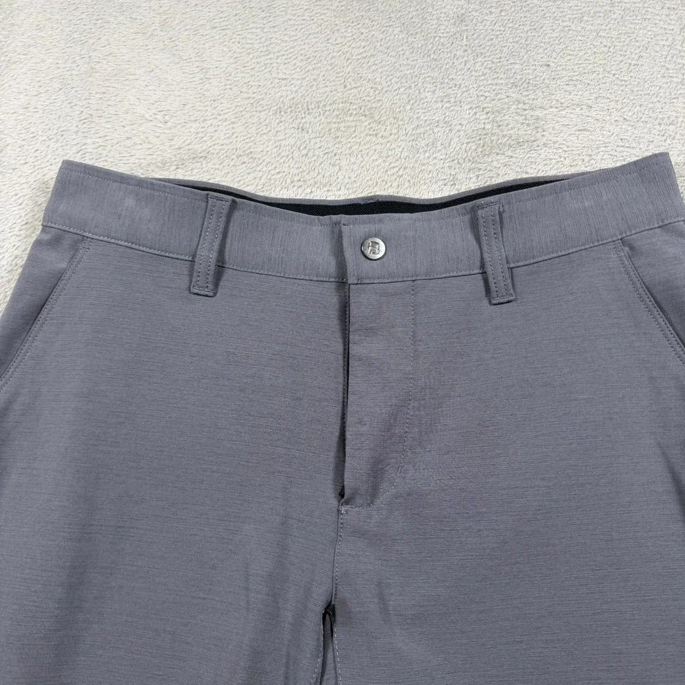 BYLT Kinetic Short Mens 31‎ Iron Gray Performance Stretch Casual